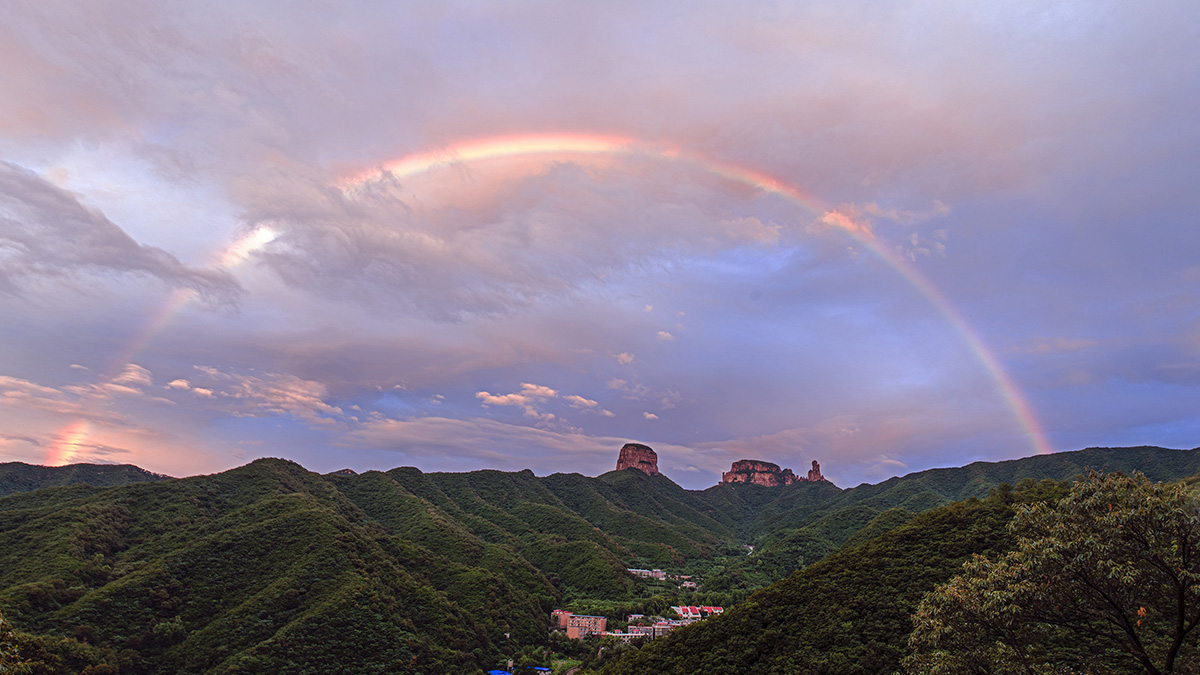 纸糊套观景台